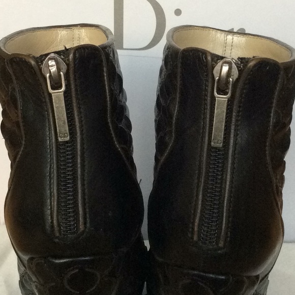 CHRISTIAN DIOR Vintage High Heel Ankle Booties . - Picture 7 of 8